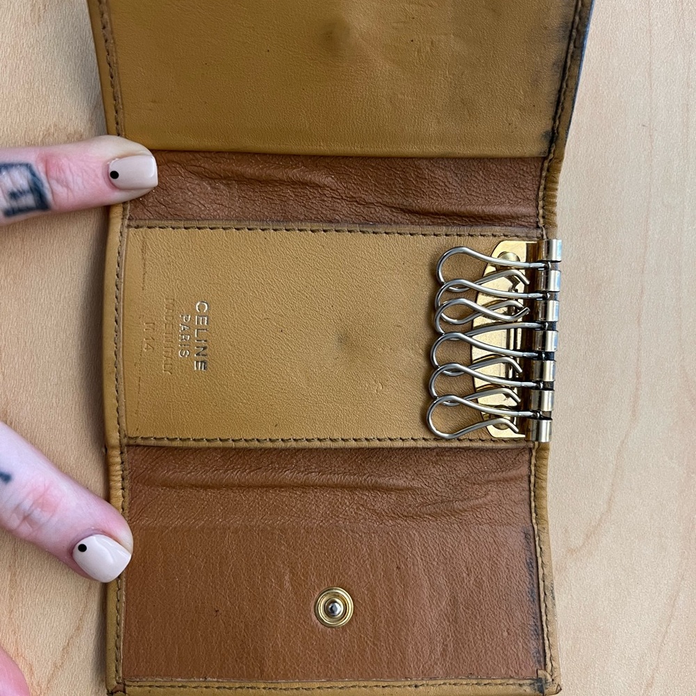 Celine key fob pouch - VGUC! - Picture 6 of 7